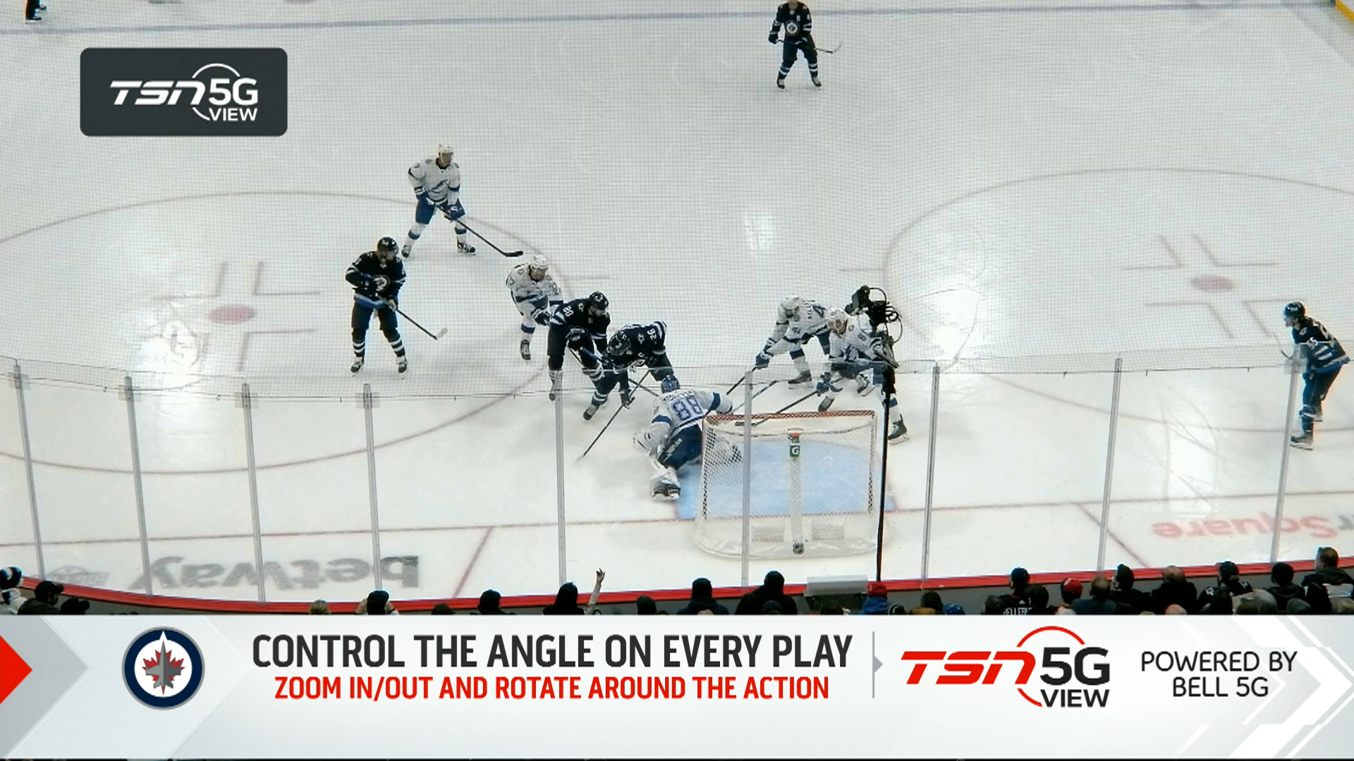 TSN 5G View: Dubois gives Jets the lead with power play goal