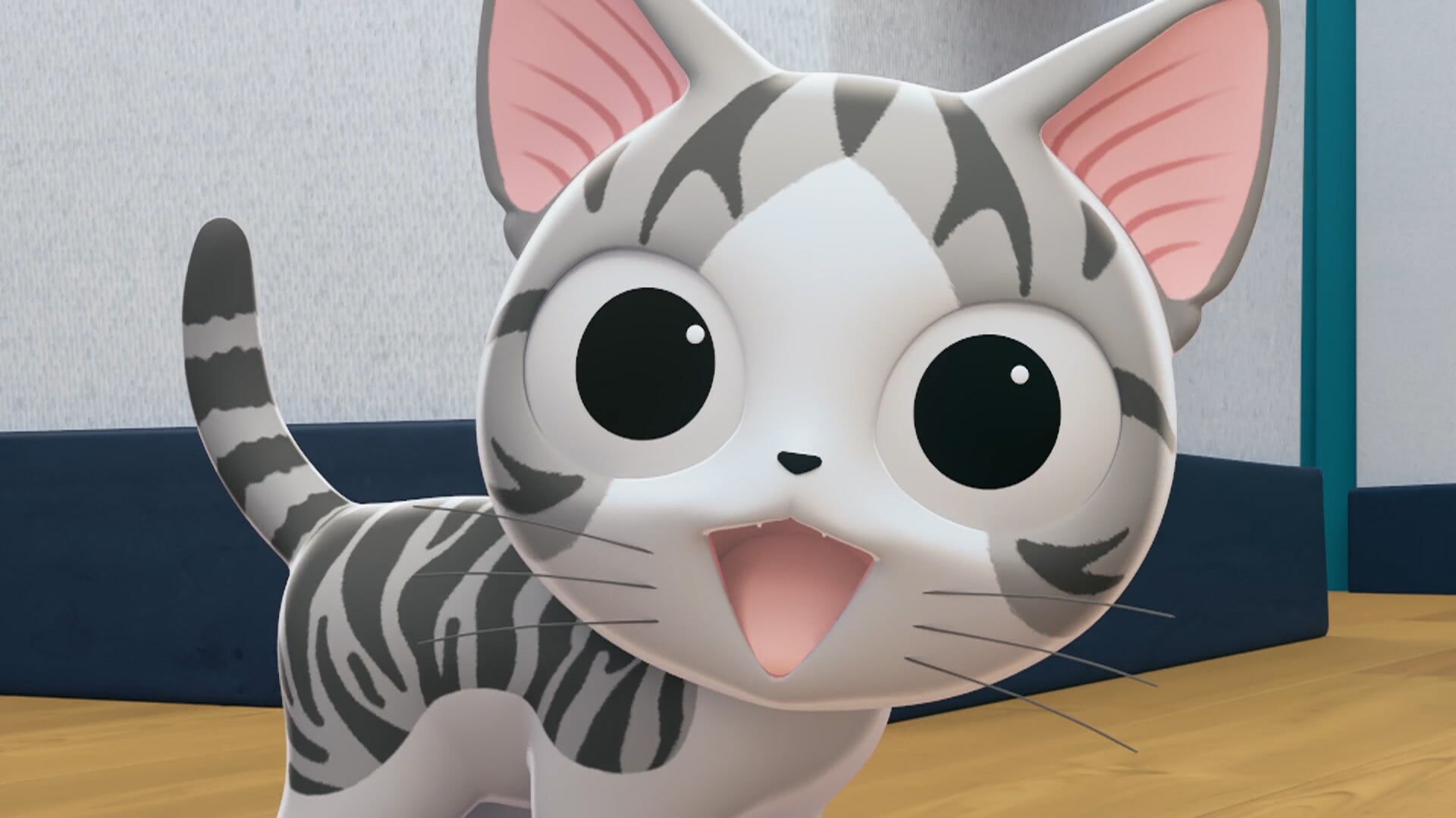 chi une vie de chat peluche