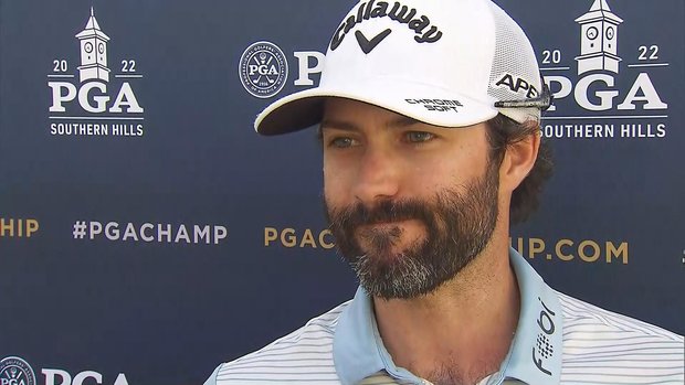 Hadwin on his Rd. 1: 'That 12, 13, 14 stretch kind of killed me a little bit'