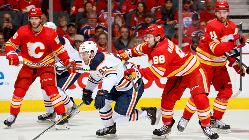Keeping track of McDavid, playing 5-on-5 key for Flames in Game 3