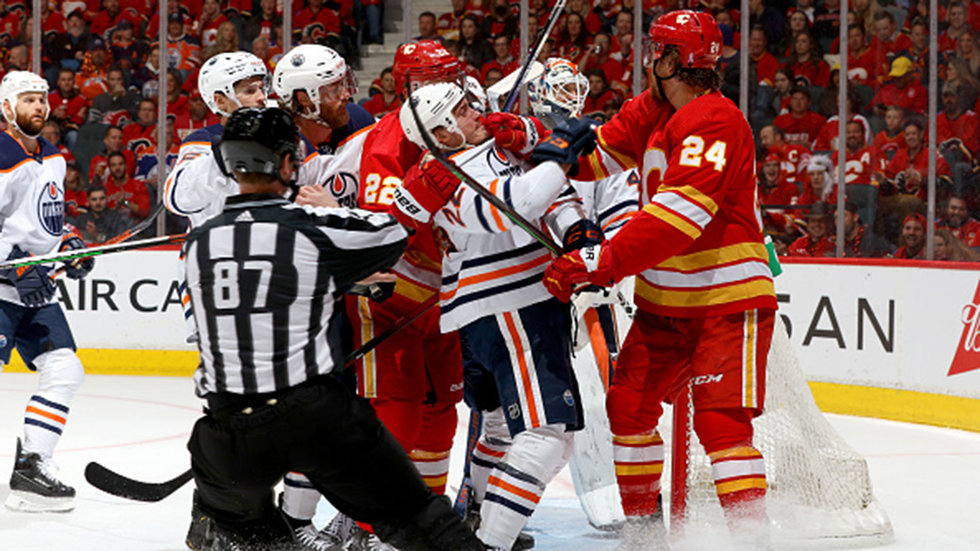 Frustrated Flames stress the need to stay disciplined against skilled Oilers