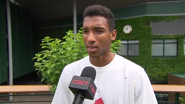 Auger-Aliassime 'feeling confident' in his game ahead of Wimbledon