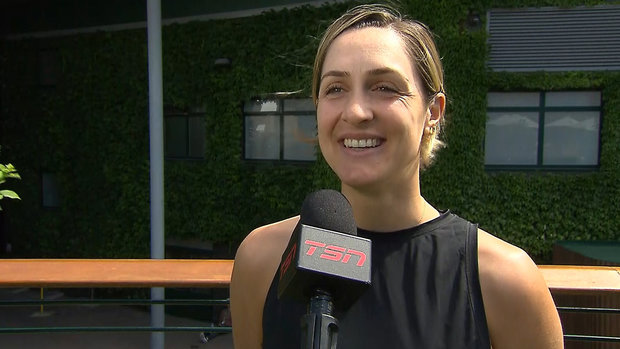 Dabrowski on playing at All England Club: 'There's just like an aura around Wimbledon