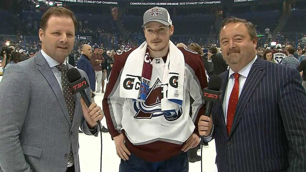 Makar happy to help Avs' veterans capture the Cup