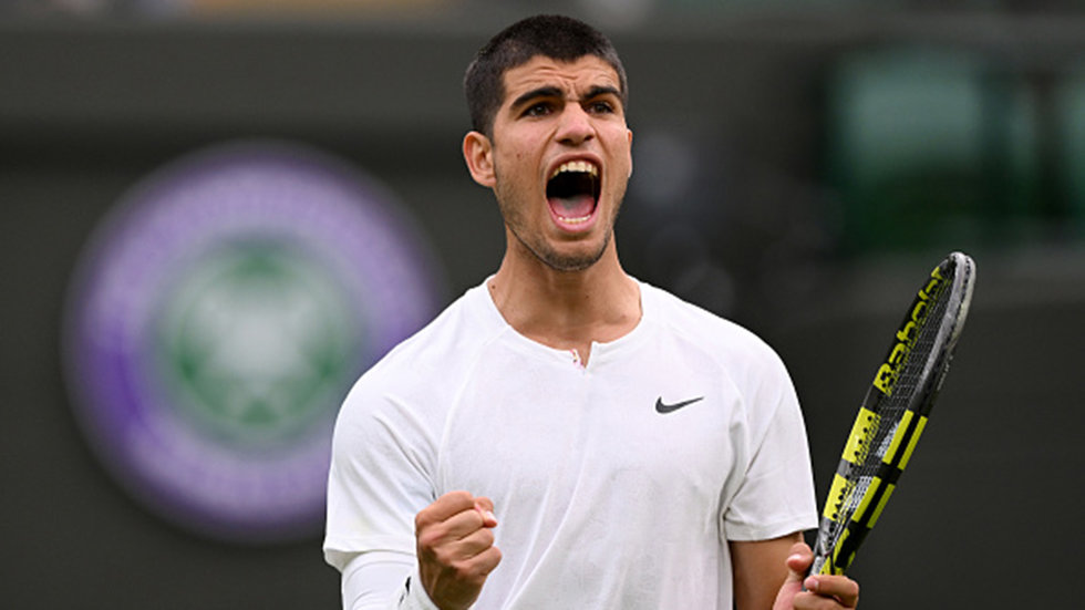 Alcaraz made to fight for a spot in second round at Wimbledon