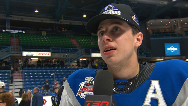 'We're going to be champs for life': Villeneuve happy to end CHL season on top