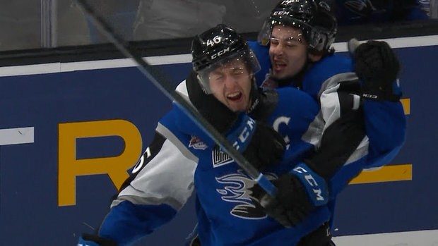 Sea Dogs strike first as Sevigny scores on a beautiful point shot 
