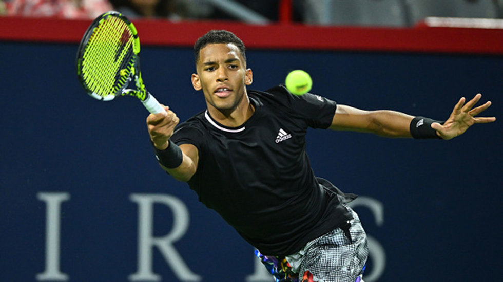 Auger-Aliassime rolls to straight sets victory over Nishioka in Montreal