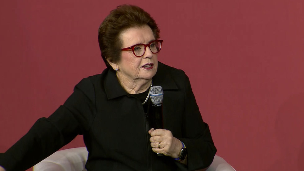 Billie Jean King recalls Serena's desire for greatness from a young age