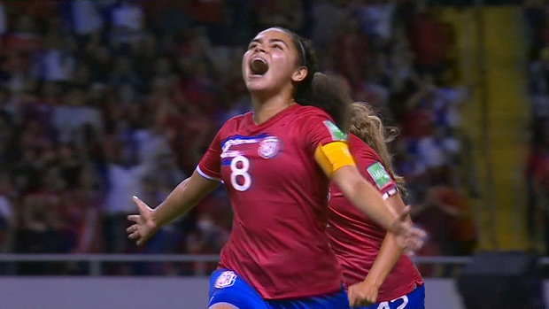 Must See: Pinell scores stunning free-kick goal for Costa Rica