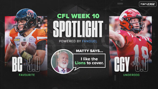 CFL Spotlight: Lions rolling into Calgary as slight favourites against Stamps