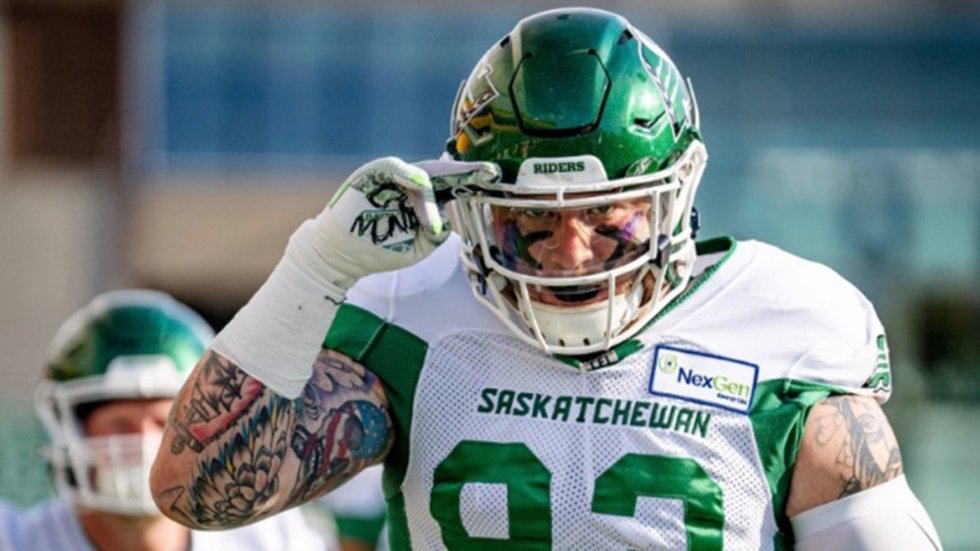 Set to return from suspension, Riders DL Marino apologizes for actions against Masoli