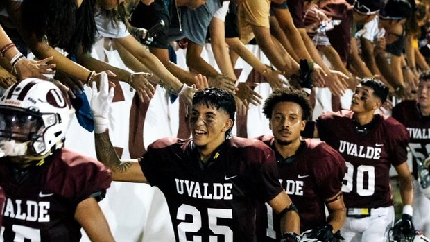 Uvalde High School football provides inspirational lift for community