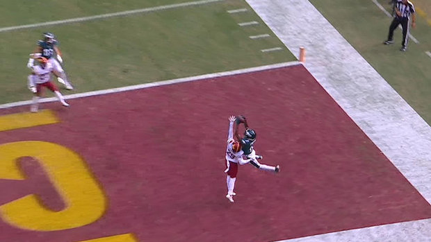 Must See: Smith adds to stellar half with impressive TD grab