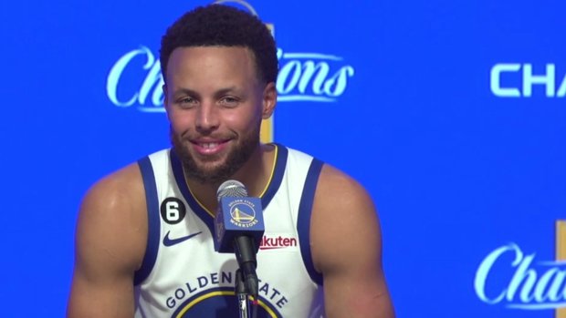 Curry on the Warriors' expectations as defending champs