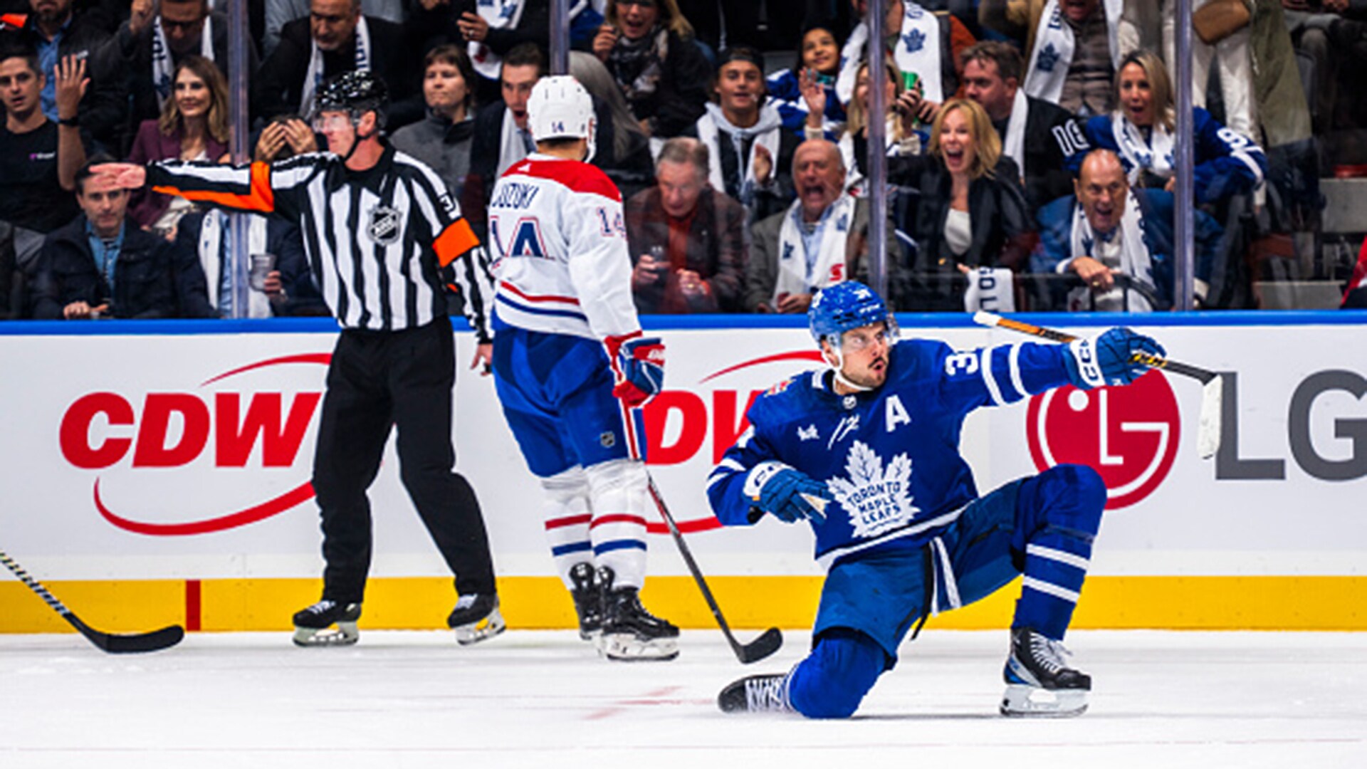 Matthews hat trick helps Maple Leafs to shootout win against Canadiens in  opener