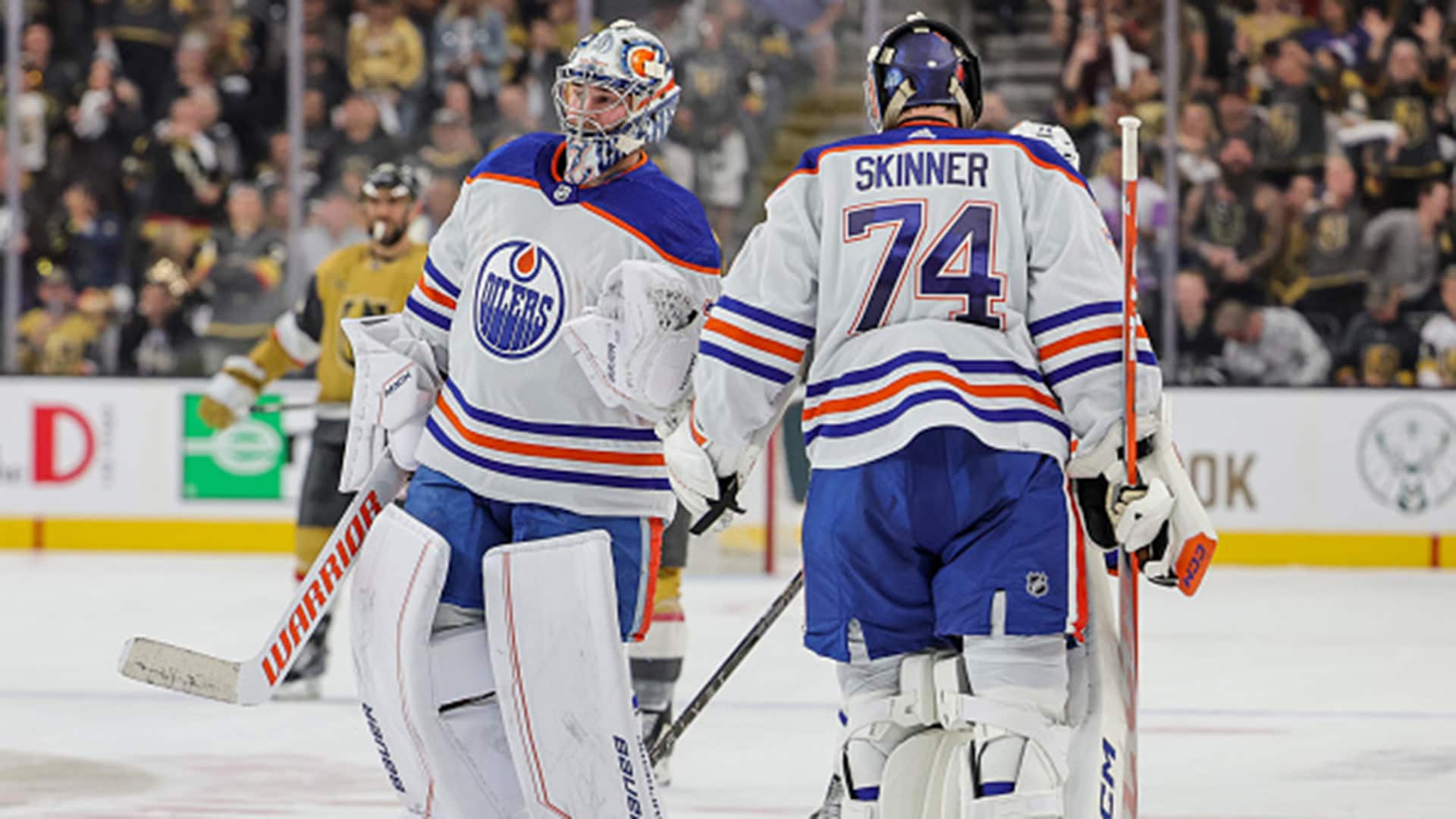 Campbell, Skinner still in a 'battle' for Edmonton Oilers starting goalie