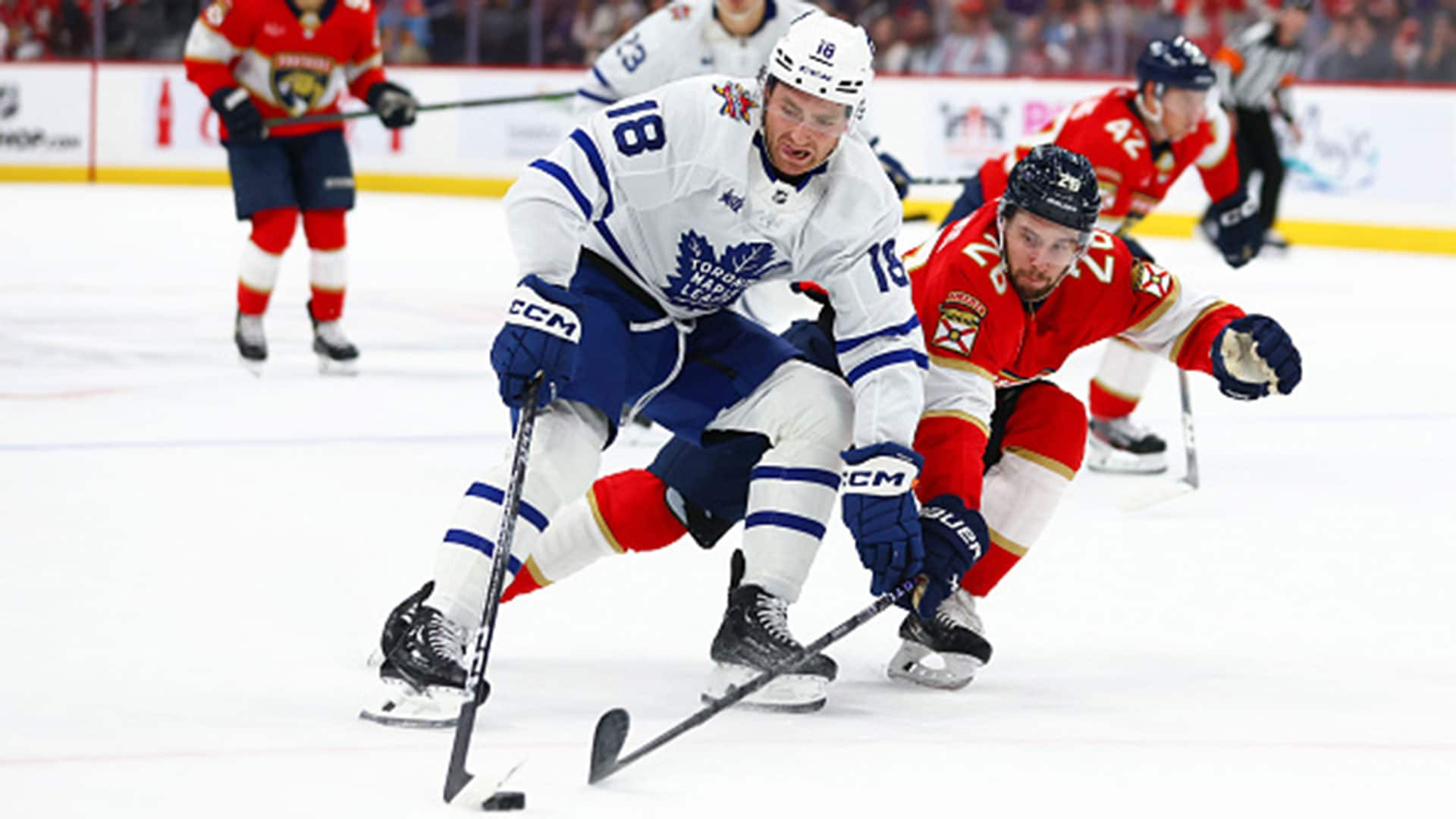 Matthews hat trick, milestone win for Keefe as Leafs top Habs