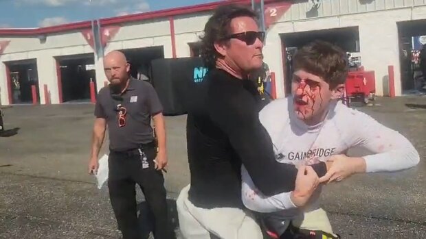 Must See: Brawl erupts after NASCAR Truck Series race