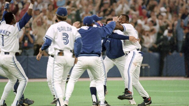 1993 HEADLINE: Joe Carter's Dynamic Home Run Captures The World