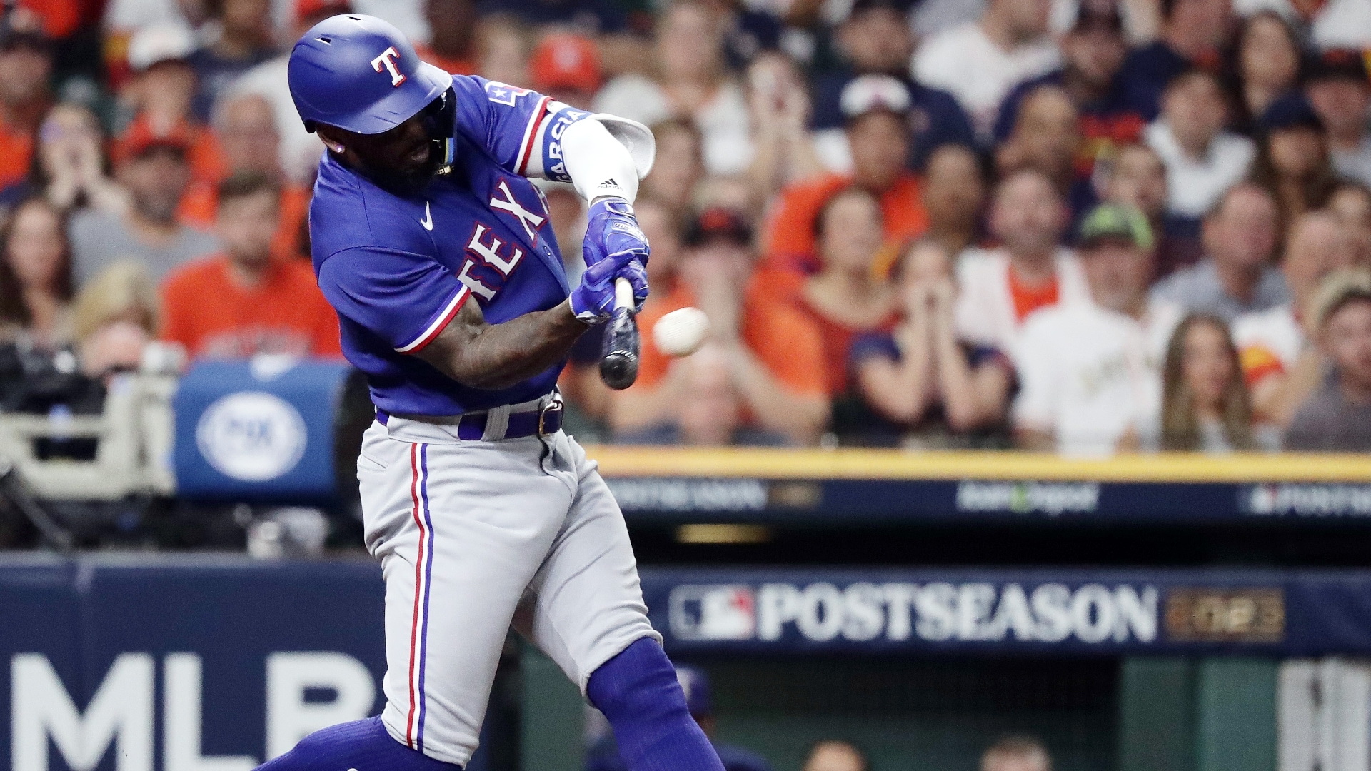 Rangers vs. Astros final score: Three homers, Adolis Garcia grand slam  power Texas to ALCS Game 6 win