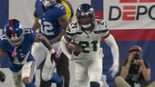 Witherspoon scores on 97-yard pick six, Seahawks beat Giants