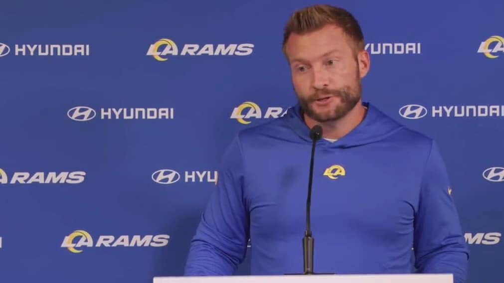 Sean McVay Feeling Encouraged After Week 2; Wants Rams To Learn From Loss  To 49ers