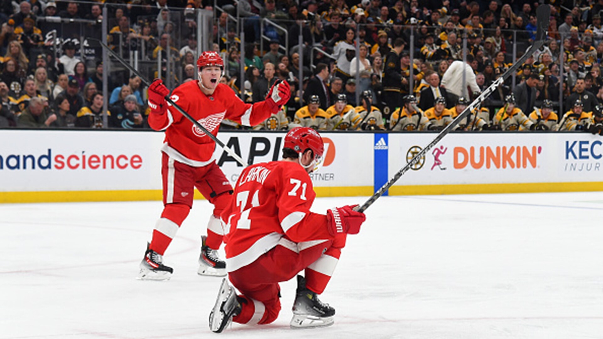 Red Wings F David Perron suspended 6 games for cross-checking, National