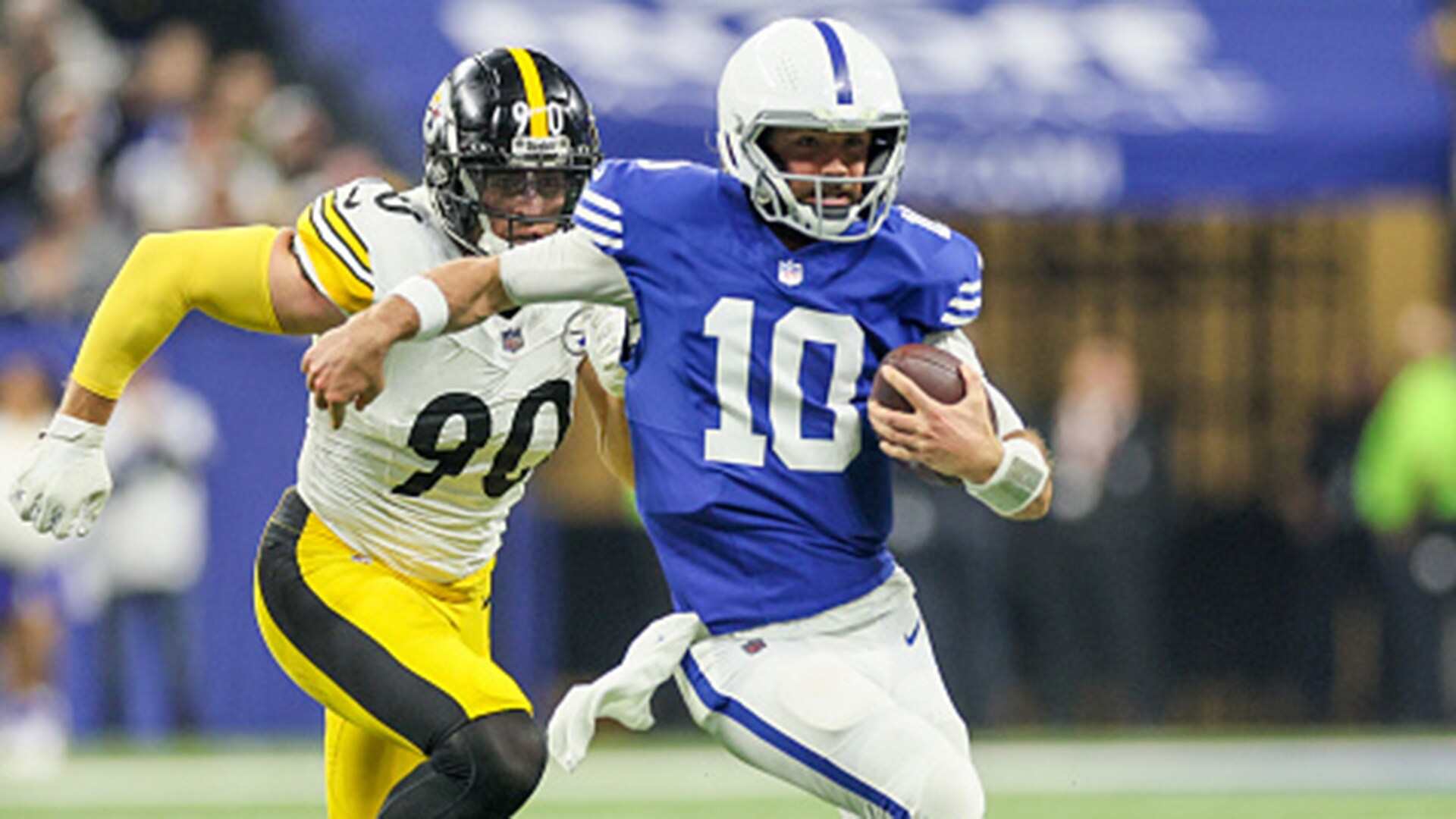 Gardner Minshew, Colts bolster playoff chances, beat fading Steelers 30-13