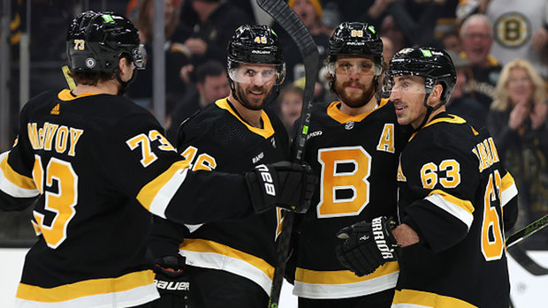 Bruins gliding on historic path with no obstacles to deter them