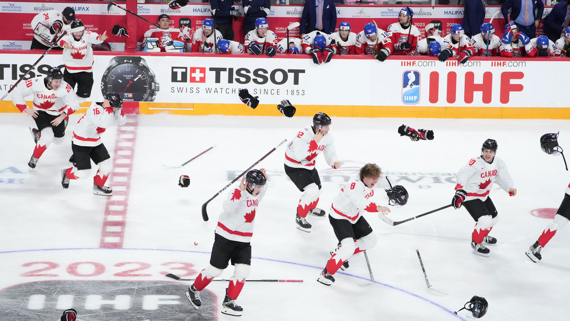 Dylan Guenther OT winner Canada beats Czechia World Junior Championship  final | TSN