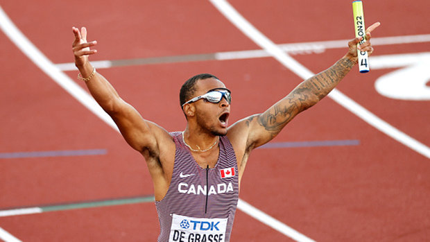 De Grasse's natural, undeniable talent has lifted him to incredible heights