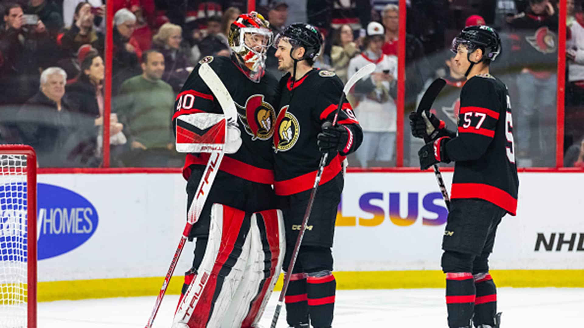 Senators dominate Red Wings, eye wild-card spot after 2-game sweep
