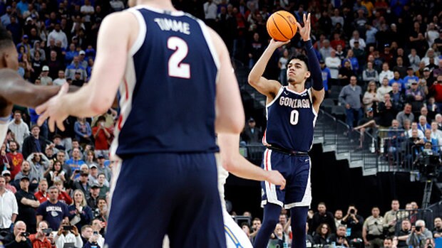 Must See: Gonzaga's Strawther hits last second go-ahead dagger
