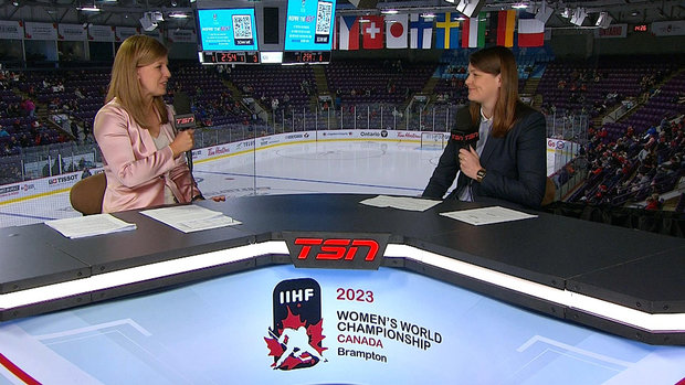 IIHF council member Marta Zawadzka discusses growth of women's game, inclusion in hockey