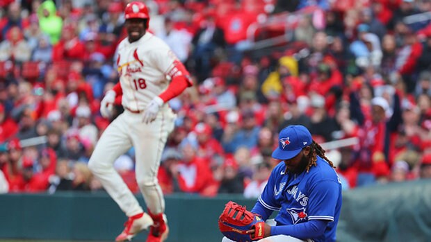 Mitchell on the Jays loss despite getting 10 walks: 'Couldn't find any hard contact all day'