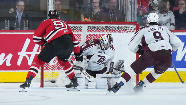 Simpson shines as Petes keep their Memorial Cup hopes alive with win over Remparts