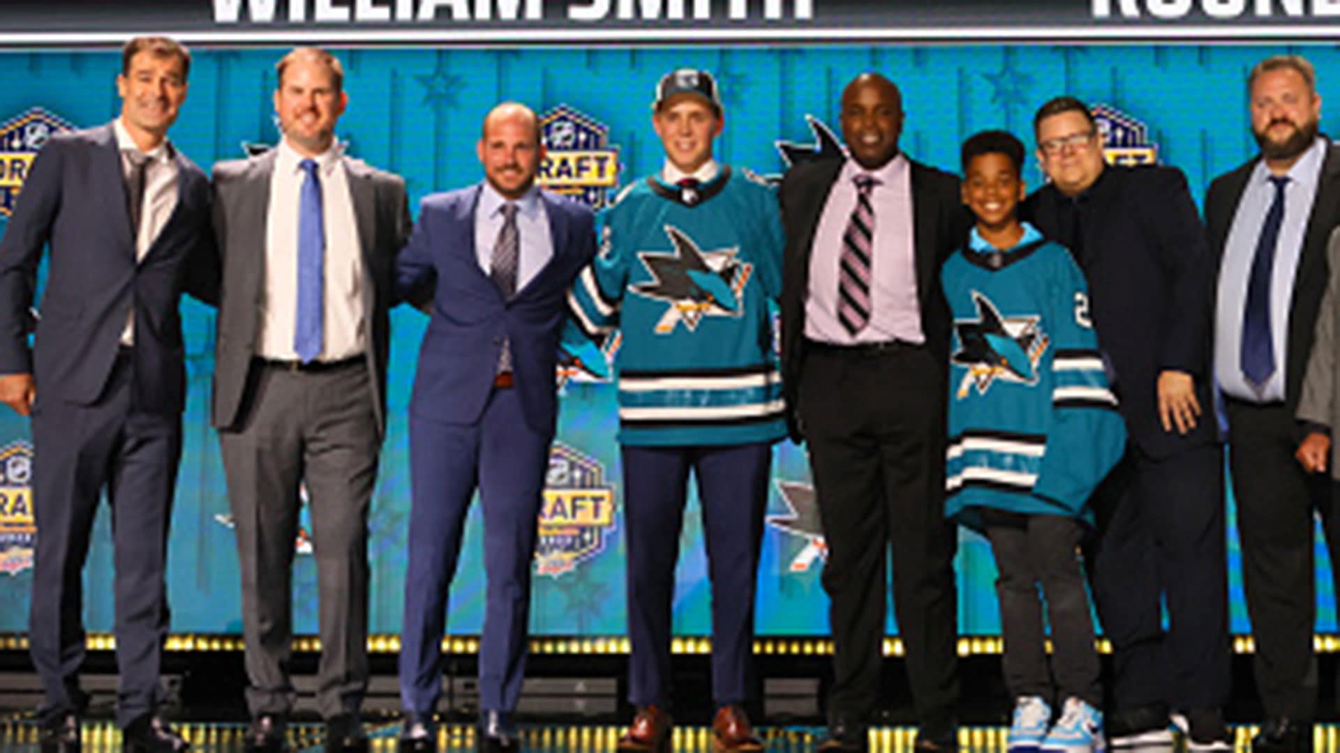 Sharks select centreman Will Smith with fourth overall pick Video TSN
