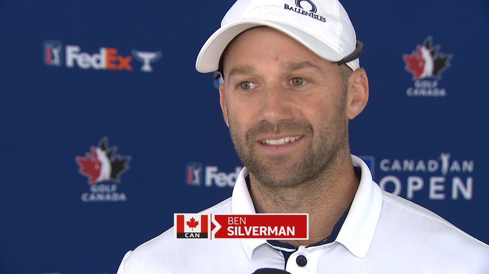 Canadian Silverman happy with 'well-fought one-under' in first round at Canadian Open