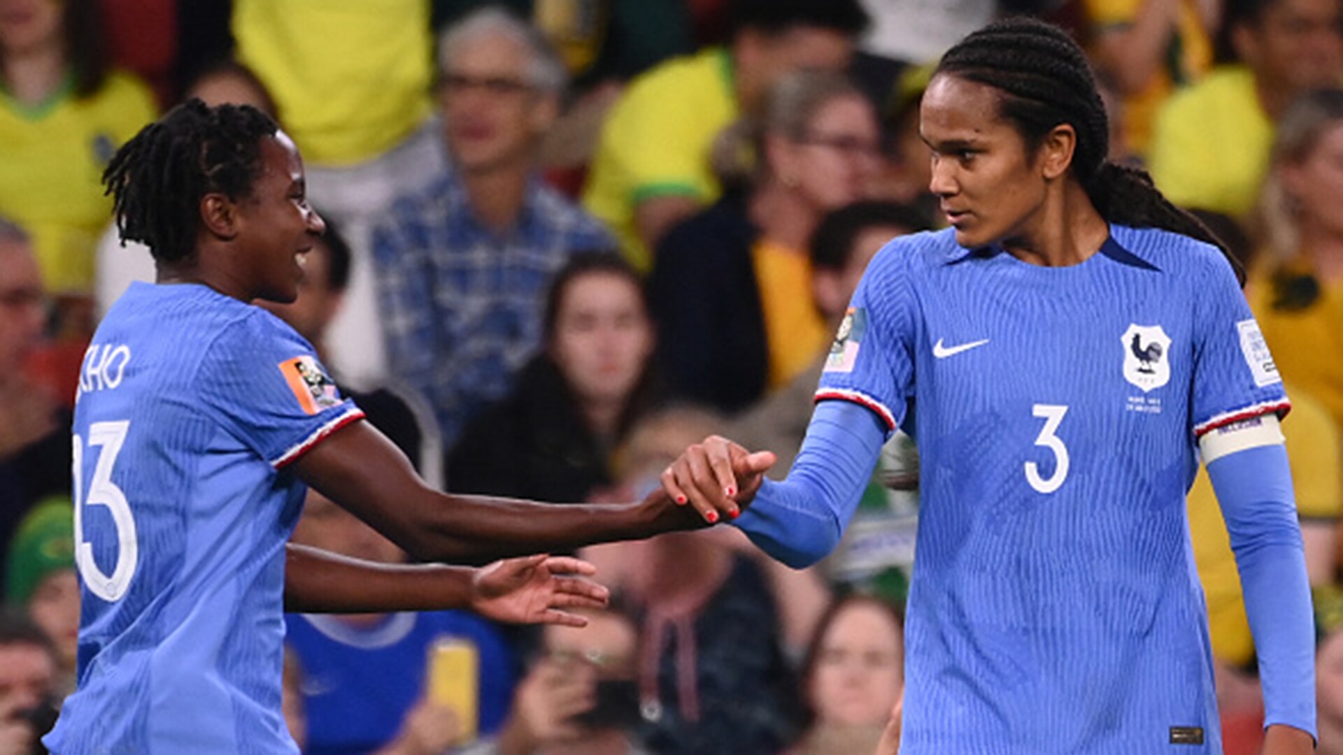 Le Sommer, Renard score as France edges Brazil 2-1 at the Women's