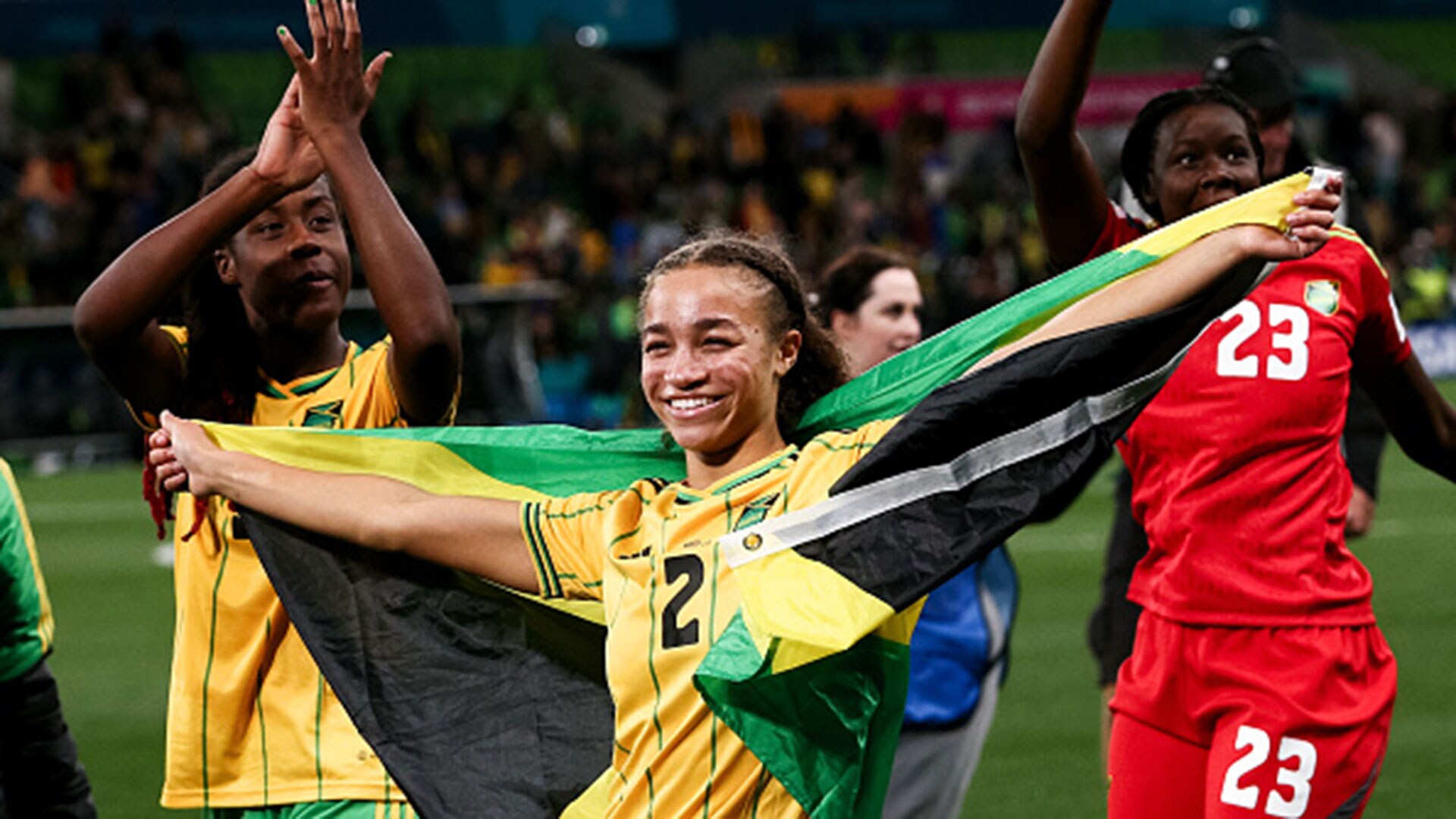 Bob Marley's daughter is lauded as the 'fairy godmother' of the Jamaican  women's team