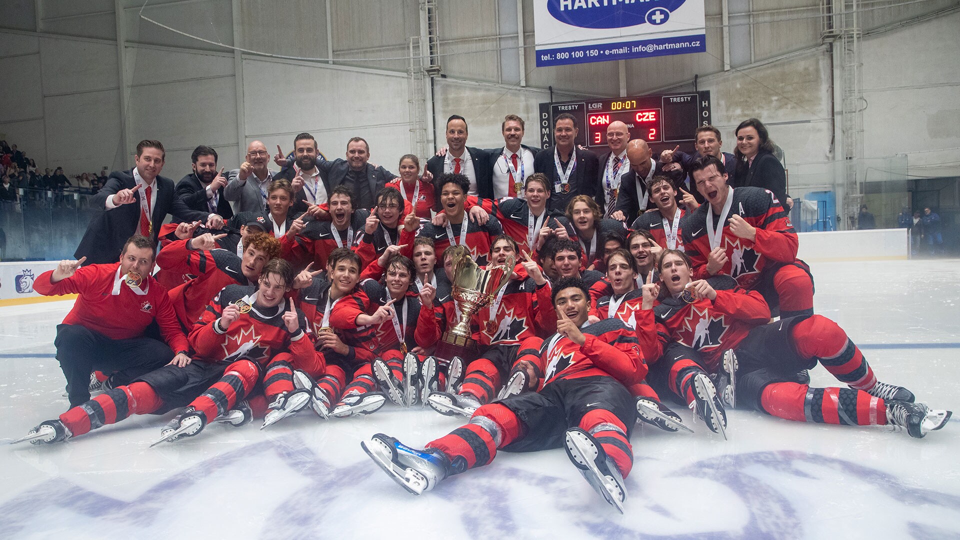 Hlinka Gretzky Cup Gold Czechia 2, Canada 3 (OT) Video TSN