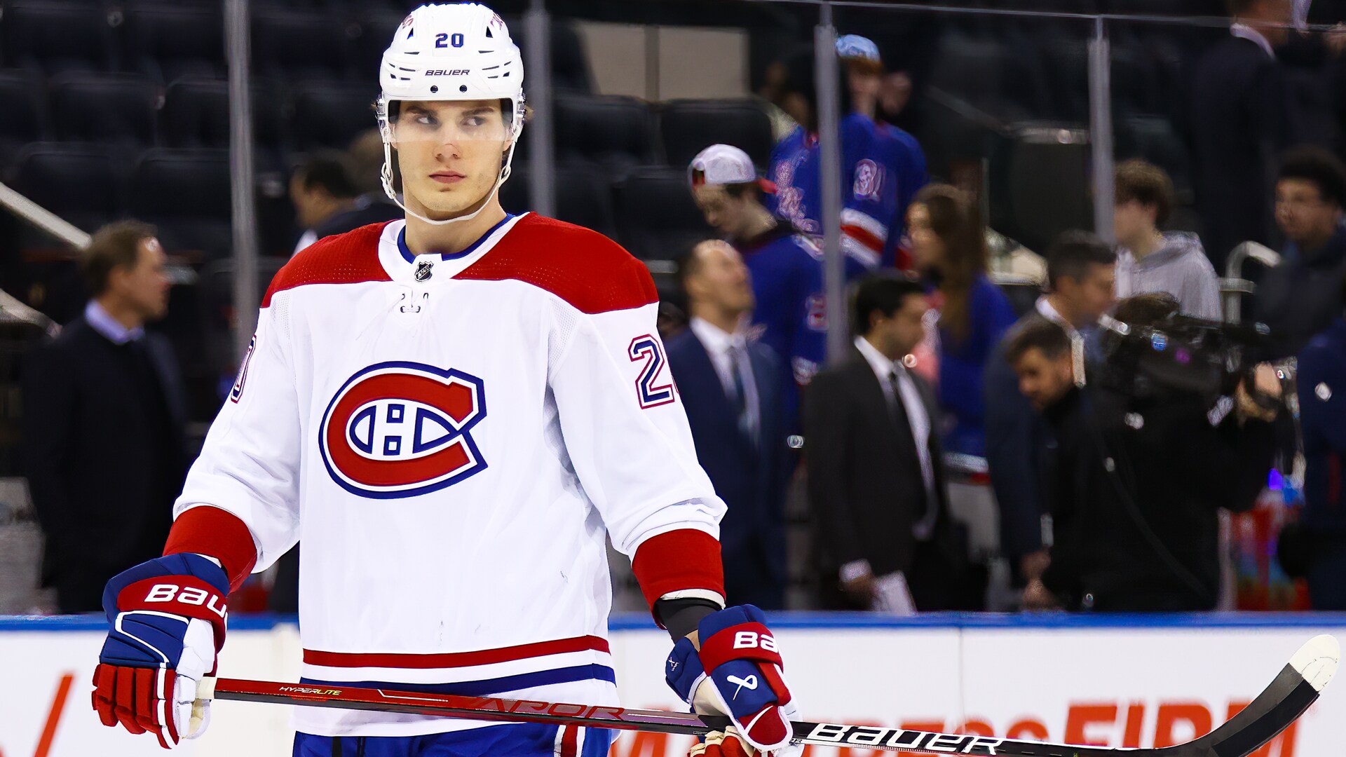 Habs take Juraj Slafkovsky on a wild night in Montreal