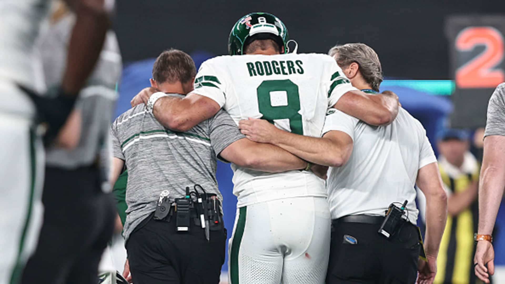 Jets' loss of Aaron Rodgers reminiscent of other QB injuries for title  contenders