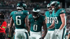 Points and Highlights: Minnesota Vikings 28-34 Philadelphia Eagles