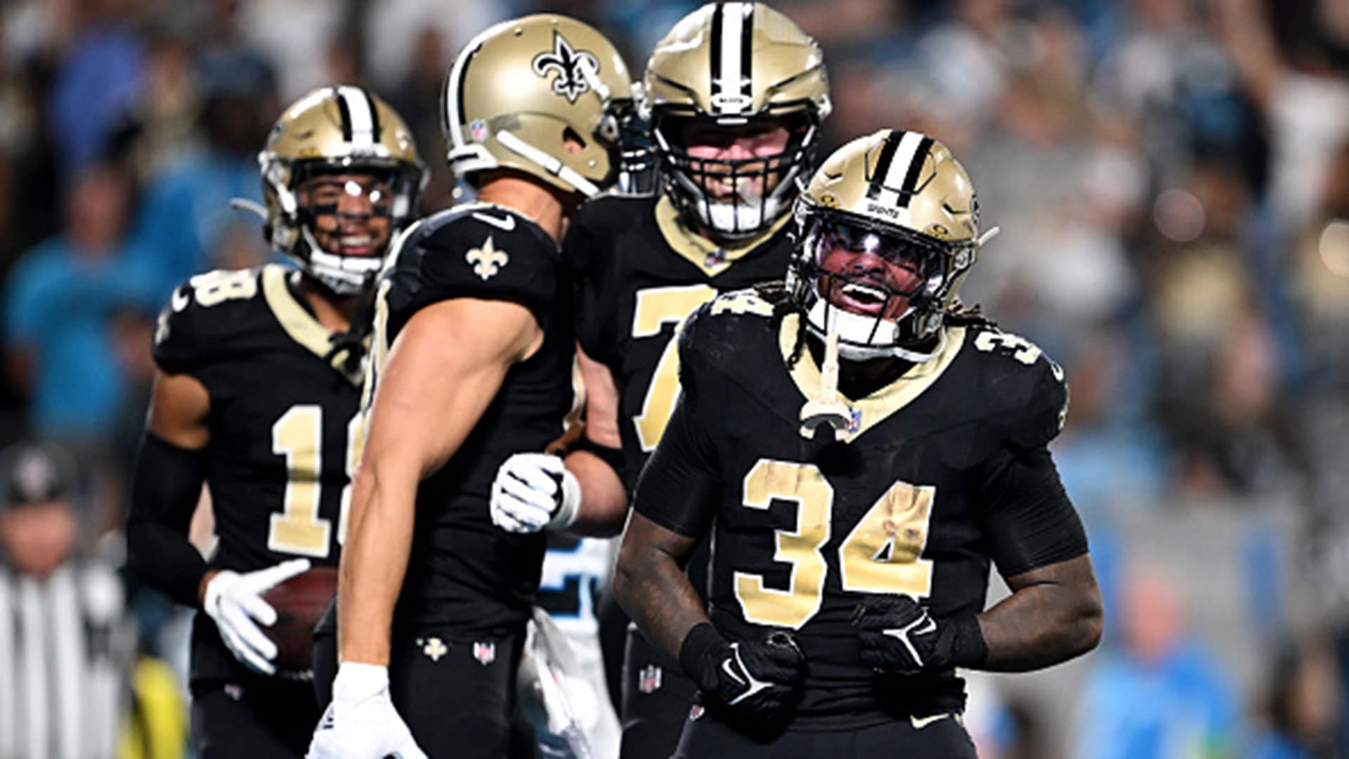 Tony Jones Jr. scores twice, Saints' defense shuts down Panthers' Bryce  Young in 20-17 win, Sports