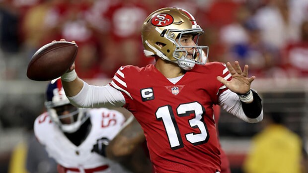 FanDuel Best Bets: TSN EDGE Staff Picks NFL Sunday Week 9 Raheem Mostert 