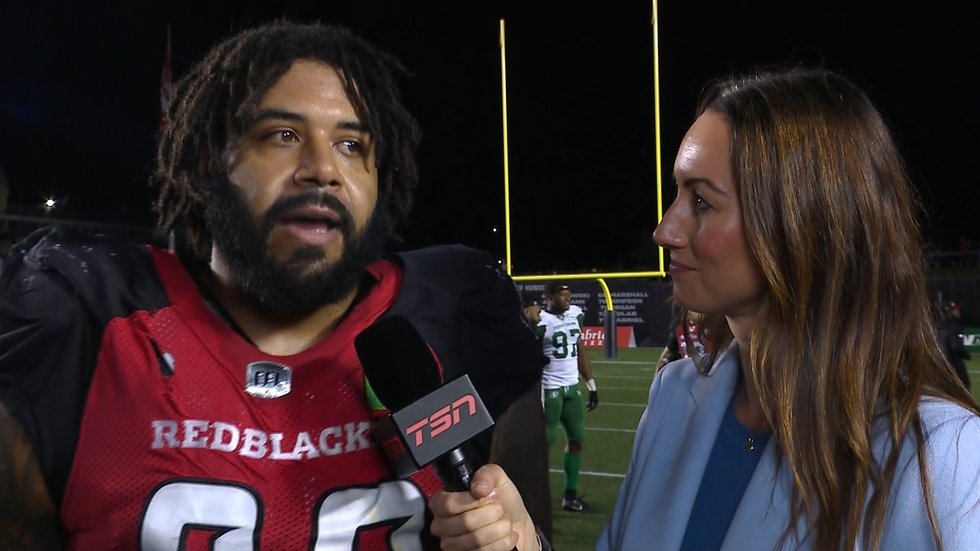 Redblacks' Laing on snapping losing skid: 'Feels good to put it together' 