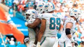 Dolphins score most points in NFL game since 1966