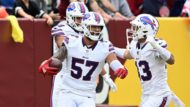 Willson praises 'every single person' on the Bills' defence in win over the Commanders